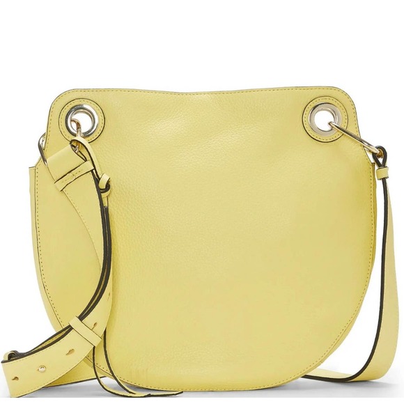 Vince Camuto Bags Vince Camuto Faria Leather Crossbody Creamy